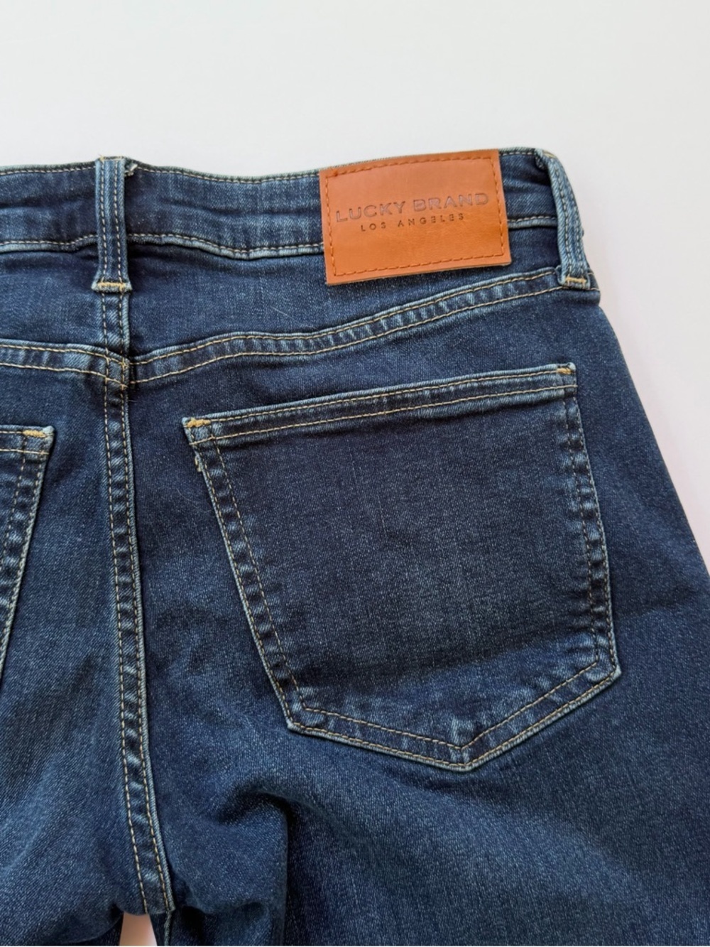 Woman’s Lucky Brand 🍀Denim Jeans Low Rise Skinny Size 6/28 R - Picture 11 of 12